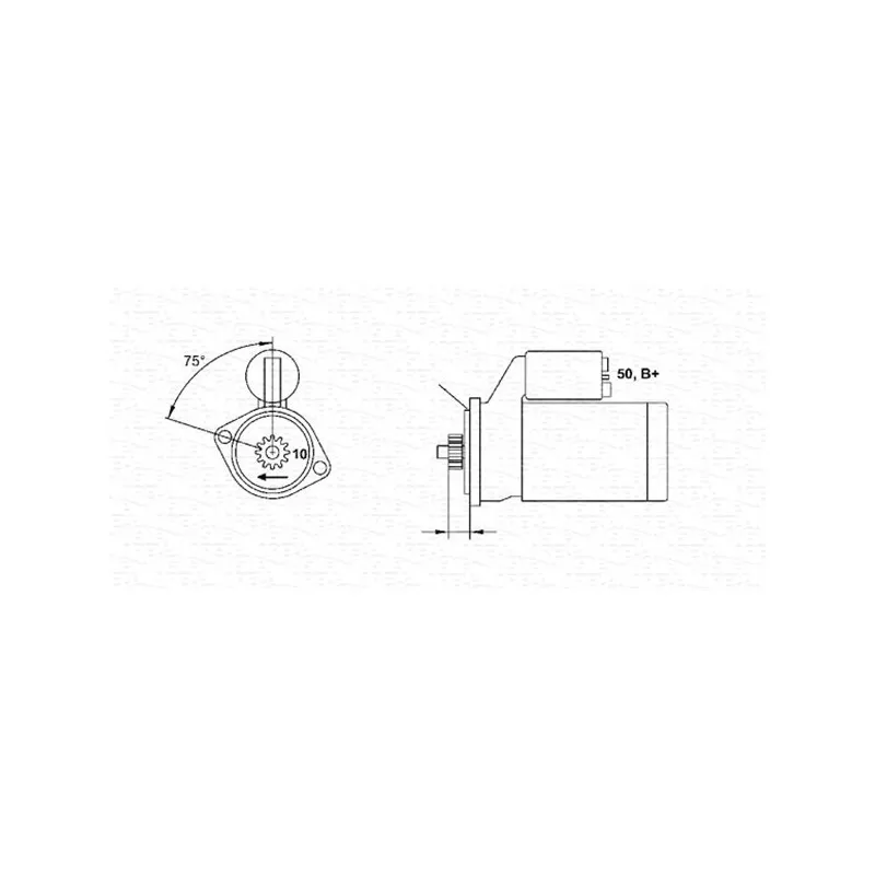 Démarreur MAGNETI MARELLI 944254084010