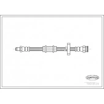 Flexible de frein CORTECO 19018129