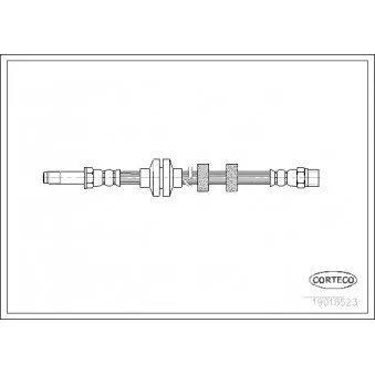 Flexible de frein CORTECO 19018523