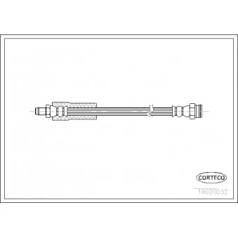 Flexible de frein CORTECO 19020032