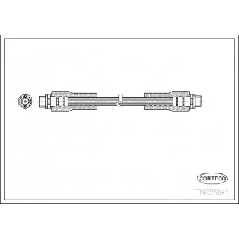 Flexible de frein CORTECO 19025845