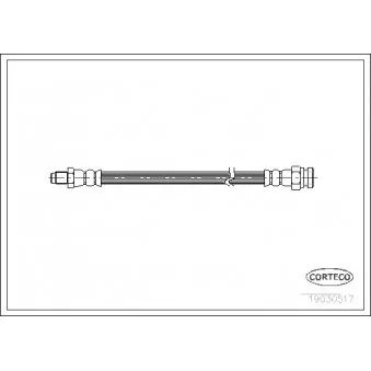 Flexible de frein CORTECO 19030517