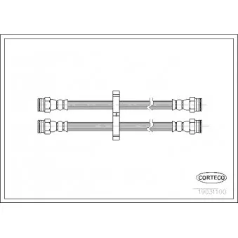 Flexible de frein CORTECO 19031100