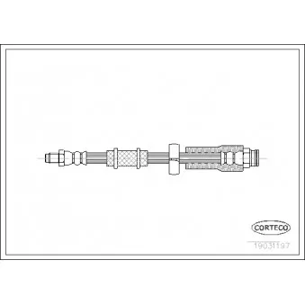 Flexible de frein CORTECO 19031197