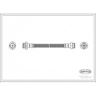 Flexible de frein CORTECO 19032442