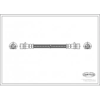 Flexible de frein CORTECO 19032550