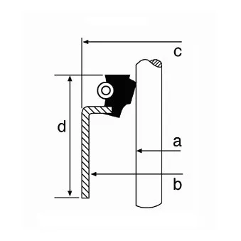 Bague d'étanchéité, tige de soupape CORTECO 19033666