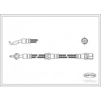 Flexible de frein CORTECO