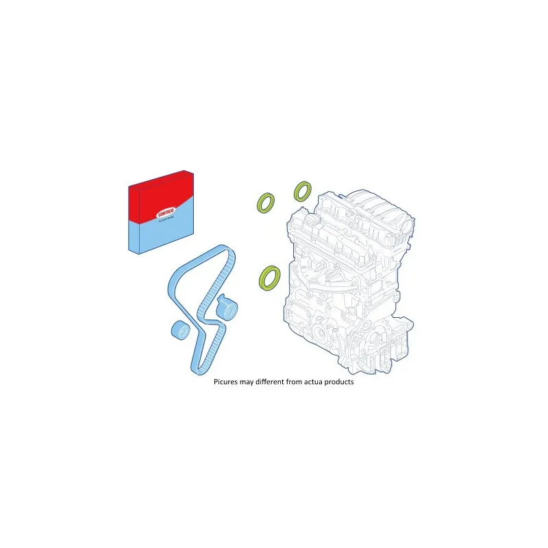 Kit de bagues d'étanchéité, moteur CORTECO 289089