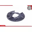 Déflecteur, disque de frein arrière gauche ESEN SKV 57SKV633 - Visuel 3