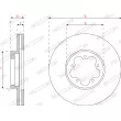 Jeu de 2 disques de frein avant FERODO DDF2798 - Visuel 3