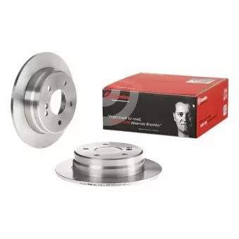 Jeu de 2 disques de frein arrière BREMBO 08.4738.24