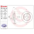 Jeu de 2 disques de frein avant BREMBO 08.5164.24 - Visuel 2