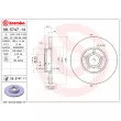 Jeu de 2 disques de frein avant BREMBO 08.5747.11 - Visuel 2