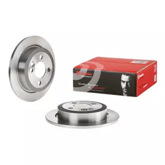 Jeu de 2 disques de frein arrière BREMBO 08.9163.20