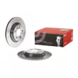 Jeu de 2 disques de frein arrière BREMBO 08.9176.11 - Visuel 1