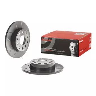 Jeu de 2 disques de frein arrière BREMBO 08.9488.75