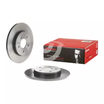 Jeu de 2 disques de frein arrière BREMBO 08.9734.11