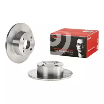 Jeu de 2 disques de frein arrière BREMBO 08.A356.10