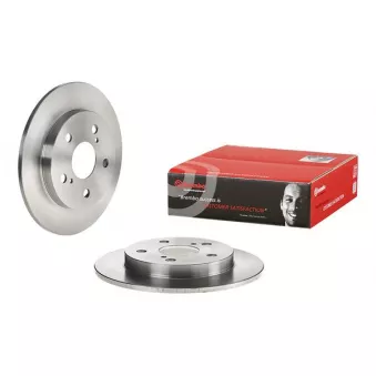 Jeu de 2 disques de frein arrière BREMBO 08.A534.20