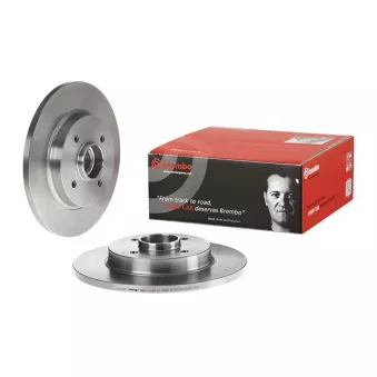 Jeu de 2 disques de frein arrière BREMBO 08.A729.17