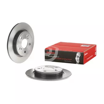 Jeu de 2 disques de frein arrière BREMBO 08.A912.11