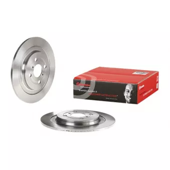 Jeu de 2 disques de frein arrière BREMBO 08.B044.10