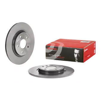 Jeu de 2 disques de frein arrière BREMBO 08.N249.21