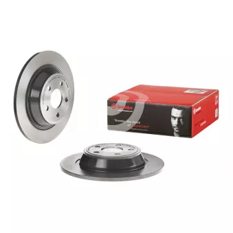 Jeu de 2 disques de frein arrière BREMBO 08.N257.41