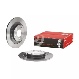 Jeu de 2 disques de frein arrière BREMBO 08.N267.11