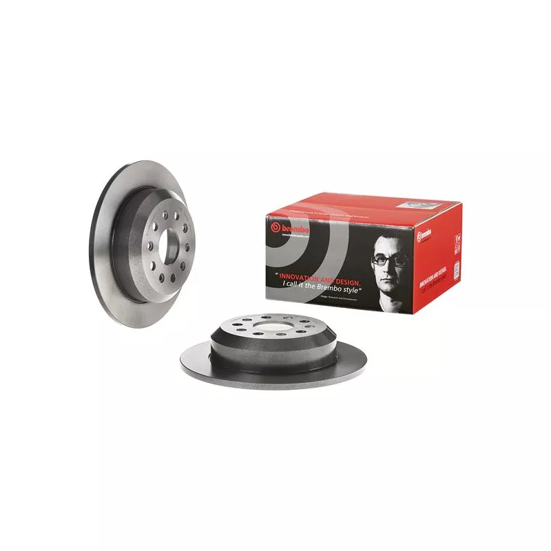 Jeu de 2 disques de frein arrière BREMBO 08.N352.11