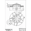 Jeu de 2 disques de frein avant BREMBO 09.3090.75 - Visuel 2