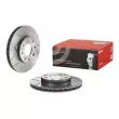 Jeu de 2 disques de frein avant BREMBO 09.3090.75 - Visuel 1