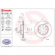 Jeu de 2 disques de frein avant BREMBO 09.3102.10 - Visuel 2