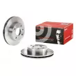 Jeu de 2 disques de frein avant BREMBO 09.4914.34 - Visuel 1