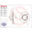 Jeu de 2 disques de frein avant BREMBO 09.5004.10 - Visuel 2