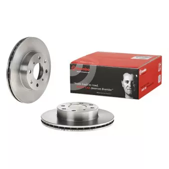 Jeu de 2 disques de frein avant BREMBO 09.5101.10