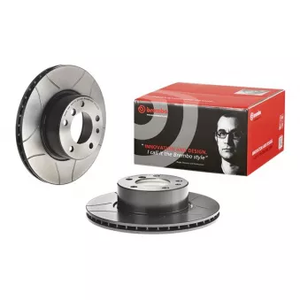 Jeu de 2 disques de frein avant BREMBO 09.5142.76