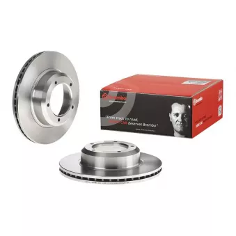 Jeu de 2 disques de frein avant BREMBO 09.5488.10