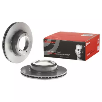 Jeu de 2 disques de frein avant BREMBO 09.5488.11