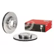 Jeu de 2 disques de frein avant BREMBO 09.5568.24 - Visuel 1