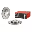 Jeu de 2 disques de frein avant BREMBO 09.5581.20 - Visuel 1