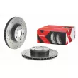 Jeu de 2 disques de frein avant BREMBO 09.5674.2X - Visuel 1