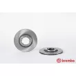 Jeu de 2 disques de frein avant BREMBO 09.5705.10 - Visuel 1