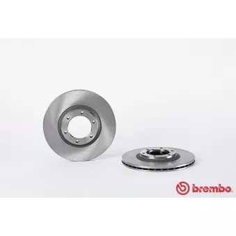 Jeu de 2 disques de frein avant BREMBO 09.5705.10