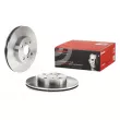 Jeu de 2 disques de frein avant BREMBO 09.5736.14 - Visuel 1