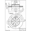 Jeu de 2 disques de frein avant BREMBO 09.5746.10 - Visuel 2