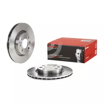 Jeu de 2 disques de frein avant BREMBO 09.5802.24