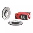 Jeu de 2 disques de frein avant BREMBO 09.5843.3X - Visuel 1