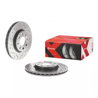 Jeu de 2 disques de frein avant BREMBO 09.5843.3X